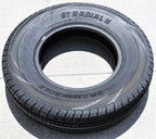 Transeagle ST Radial II Steel Belted Trailer Tires, ST205/75R15 107/102L Load Range D 8 Ply - Pair of 2