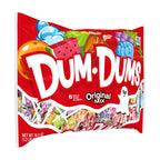 Dum Dums Original Mix Halloween Assorted Candy, Allergen Free, Lollipops & Suckers, Hard Candy for Trick or Treat and Party Favors, 18.5 oz Bag