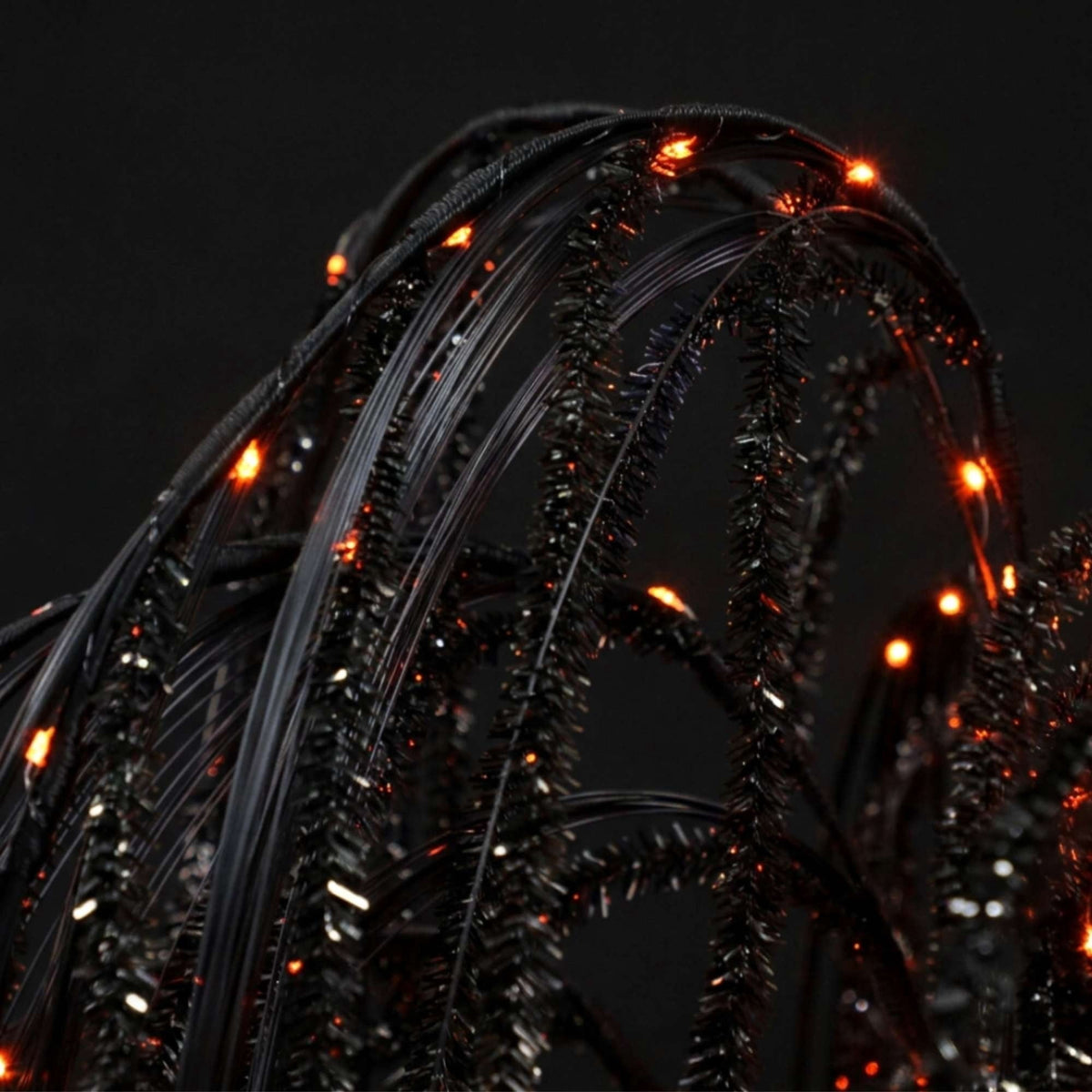 Outdoor LED 10-Function Willow Tree, Orange and Purple, 6', Halloween by Way To Celebrate