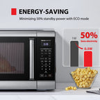 Toshiba Microwave Oven 2.2 Cu. Ft. 24.4 in Stainless Steel - WSI-EM22AST