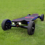 Electric Skateboard 4000 Watts 12S3P 35 Mph 22 Mile Range 6 in Wheels - Black
