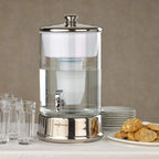 ZeroWater 40 Cup Ready-Pour Glass Water Dispenser With Water Quality Meter - BPA-Free
