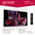 LG 77in Class 4K UHD OLED WebOS Smart TV With Dolby Vision - OLED77G3PUA