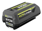 RYOBI 40V VAC ATTACK Leaf Vacuum/Mulcher Kit - (2) 40V 5.0 Ah Batteries