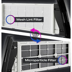 GE Profile Washer-Dryer Combo, 4.8 Cu. Ft., Carbon Graphite Finish