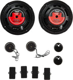 Cerwin Vega HED Series 6.5 in Component And 2-Way Coaxial Car Speaker Systems - H765C + H7652