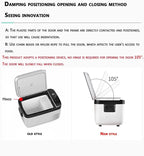 DFYR Portable Car Refrigerator Freezer Combo, 18L/25L, 12V/24V