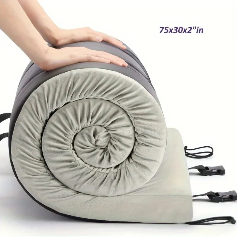 HAPPY DAY Camping Mattress Sleeping Pad, 2 Inch Thick, Size cot75302
