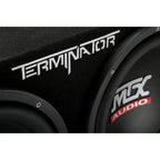 MTX Dual Loaded Subwoofer Enclosures, 12 Inch, 2000 Watt Max, 4 Pack - TNE212DV