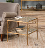 Bailey Street Home Cube Table 19 inch Wide By 19 inch Deep Clear Tempered Glass - 208-Bel-1874331