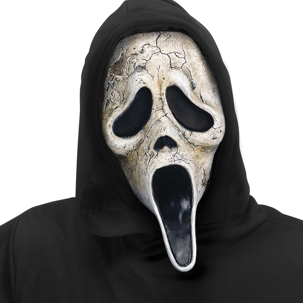 Scream Aged Ghost Face Halloween Costume for Adults, 3-Piece, Men's Size M-XL (32-42), by Fun World