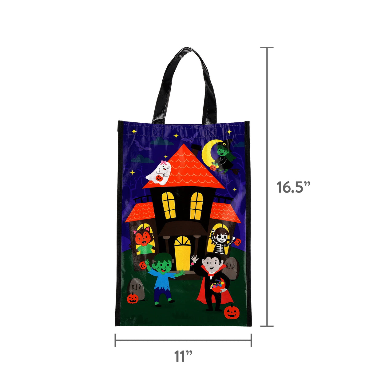 Haunted House Trick-or-Treat Party Bag, Multicolor, Halloween by Way To Celebrate