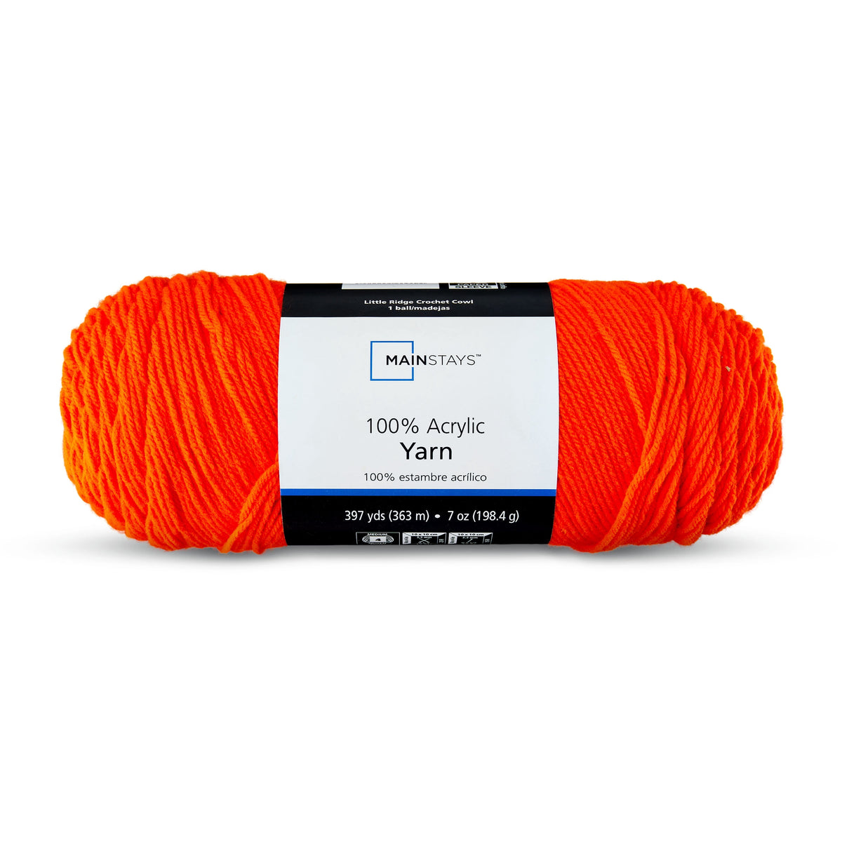 Mainstays Medium 4 Acrylic Yarn, 7 oz, 397 Yards
