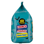 Butterfinger, CRUNCH, Baby Ruth, Assorted Halloween Candy Bag, 60 Count, 22 oz