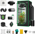 VIVOSUN Smart Grow Tent System Kit, 24x24x48 in, 100W LED, WiFi-Integrated - GIY GrowHub E42A