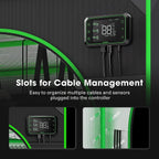 VIVOSUN Smart Grow Tent System Kit, 24x24x48 in, 100W LED, WiFi-Integrated - GIY GrowHub E42A