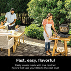 Ninja Woodfire 7-in-1 141-sq-in Outdoor Electric Grill, Smoker & Air Fryer - OG701