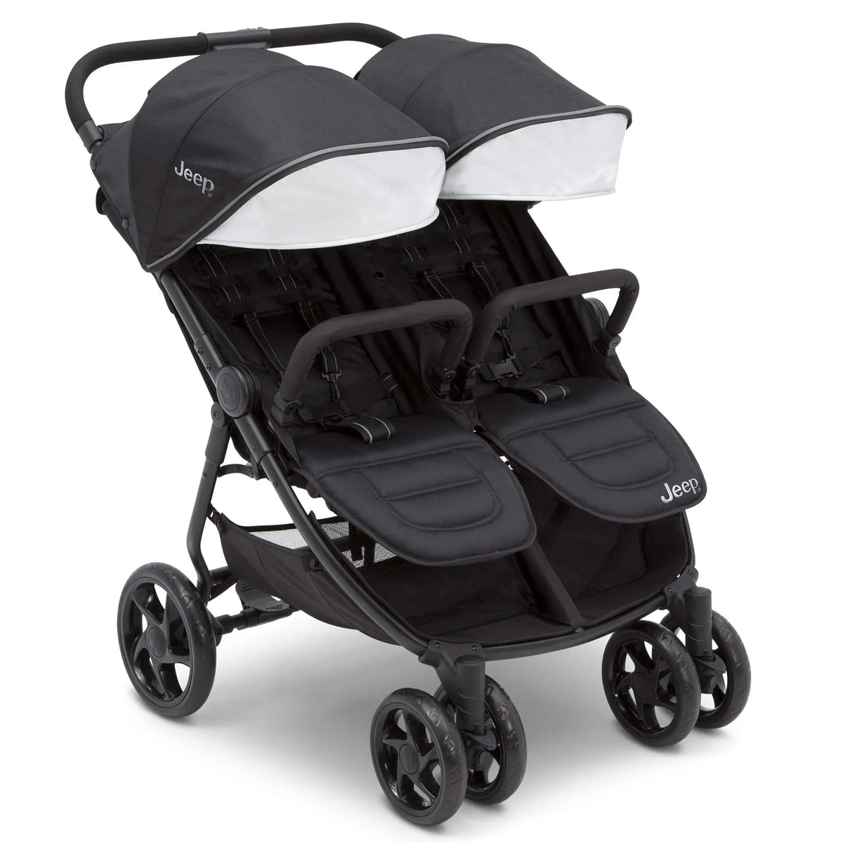 Jeep Destination Ultralight Side x Side Double Stroller, 80 Pounds Total - Destination