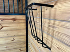 Dutch Ranch Steel Wall Hay Rack, Black, 18.5 in Long