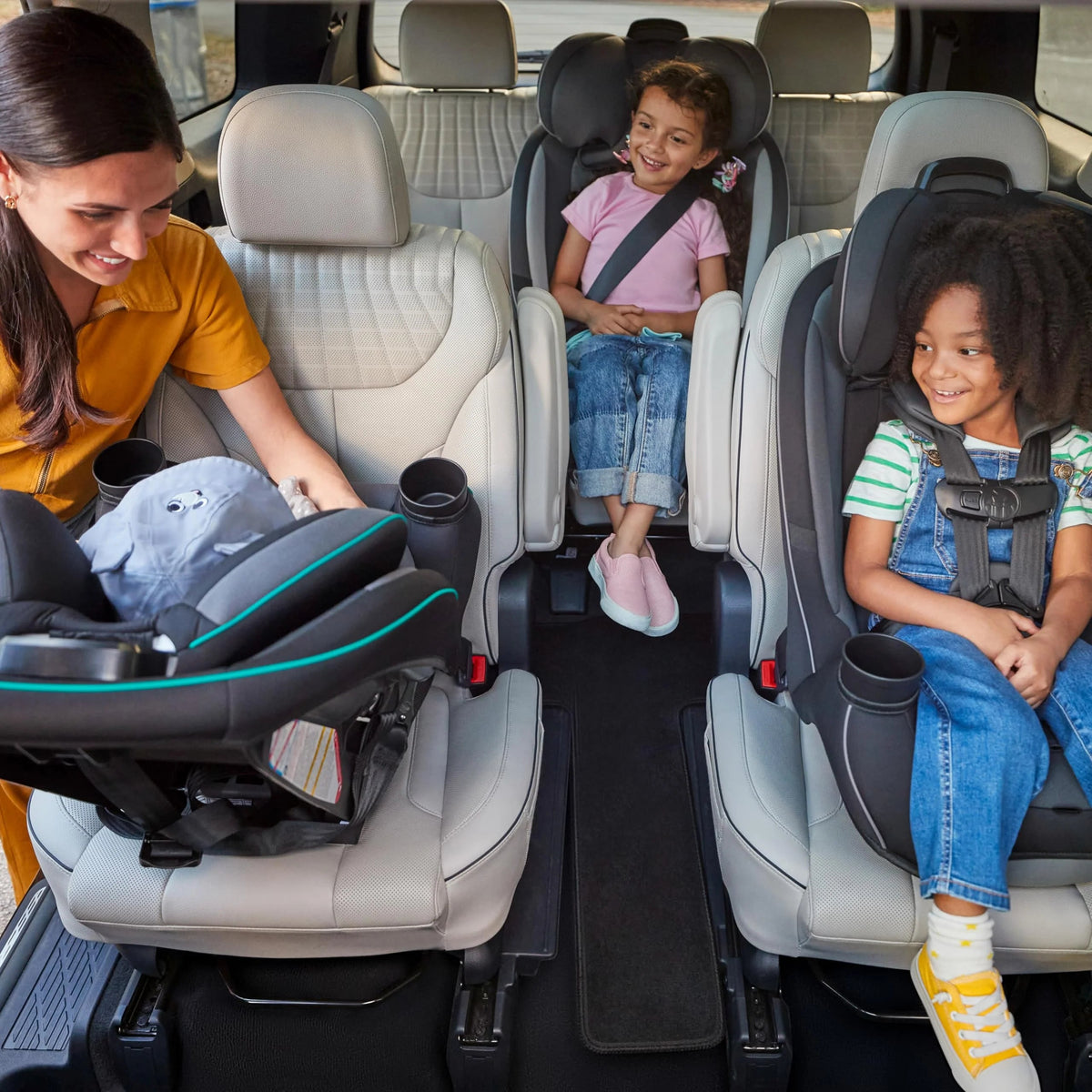 3-in-1 Slim Convertible Car Seat, 5-100 Lbs