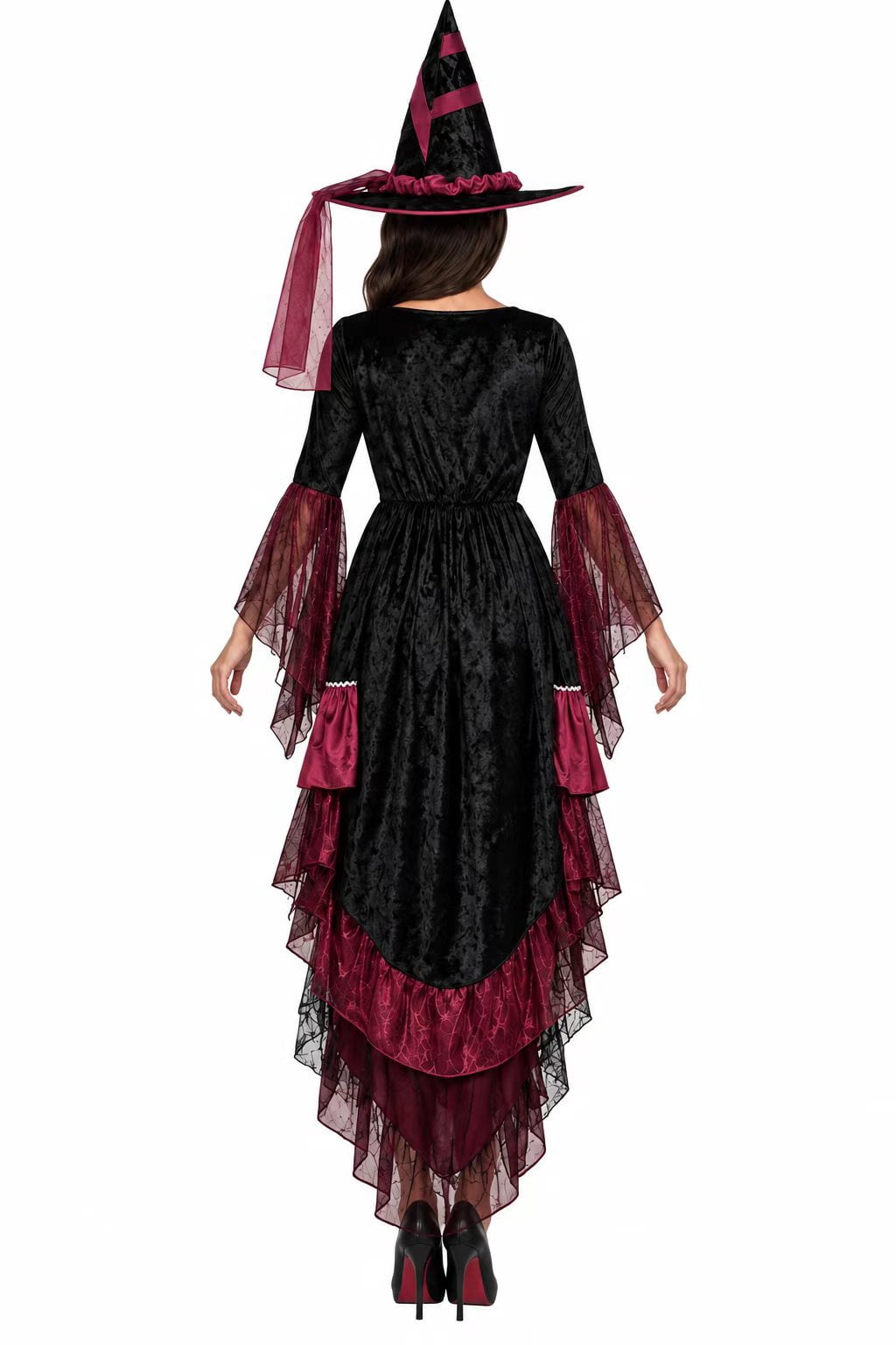 Burgundy Witch, Halloween Costume for Adults, by Way to Celebrate