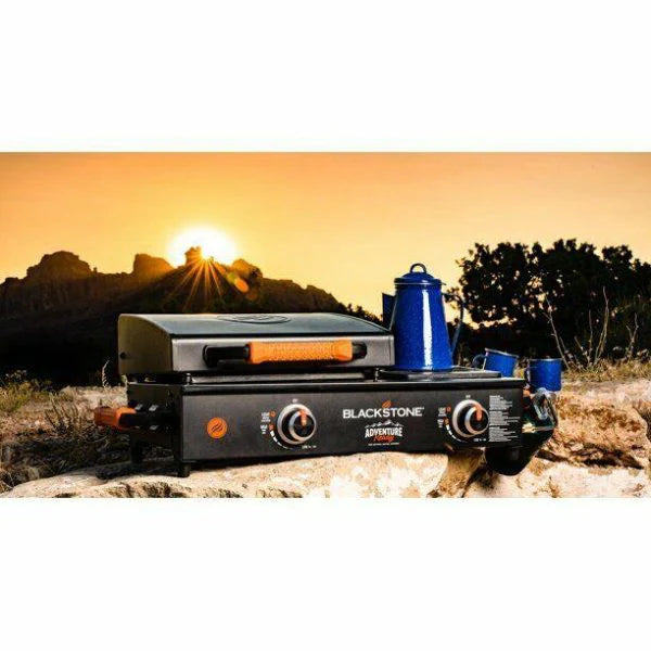 Blackstone Adventure Ready 17 Inch Tabletop Griddle With Range Top - Black
