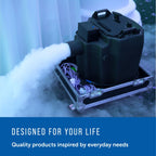 Maplefield High-Density Fog Machine Fluid - 32 oz - Great for Haunted Houses, Spooky Party Decor, and Outdoor Events - Long-Lasting Water-Based Formula - Compatible with 700+ Watt Machines