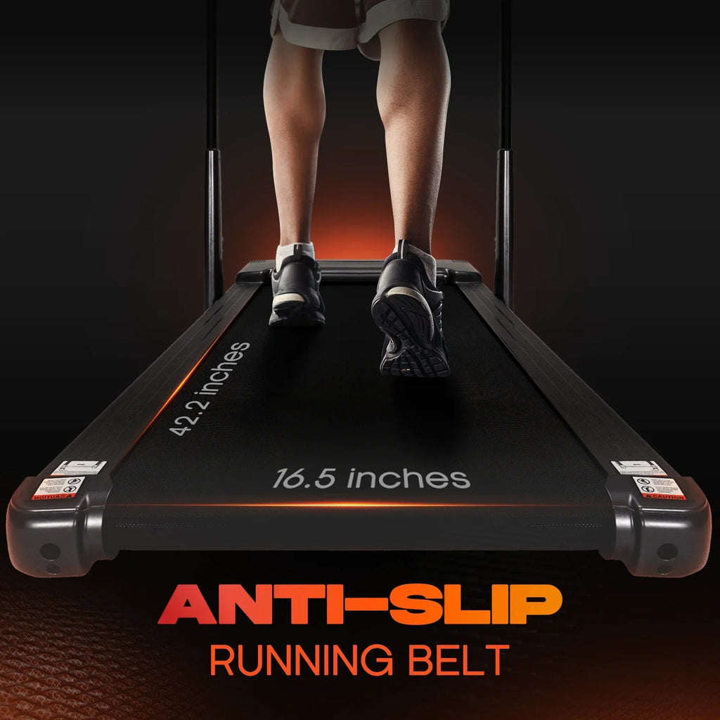 MaxKare 2-in-1 Folding Under Desk Treadmill, 2.5HP, 7.5MPH, 265 lbs Capacity