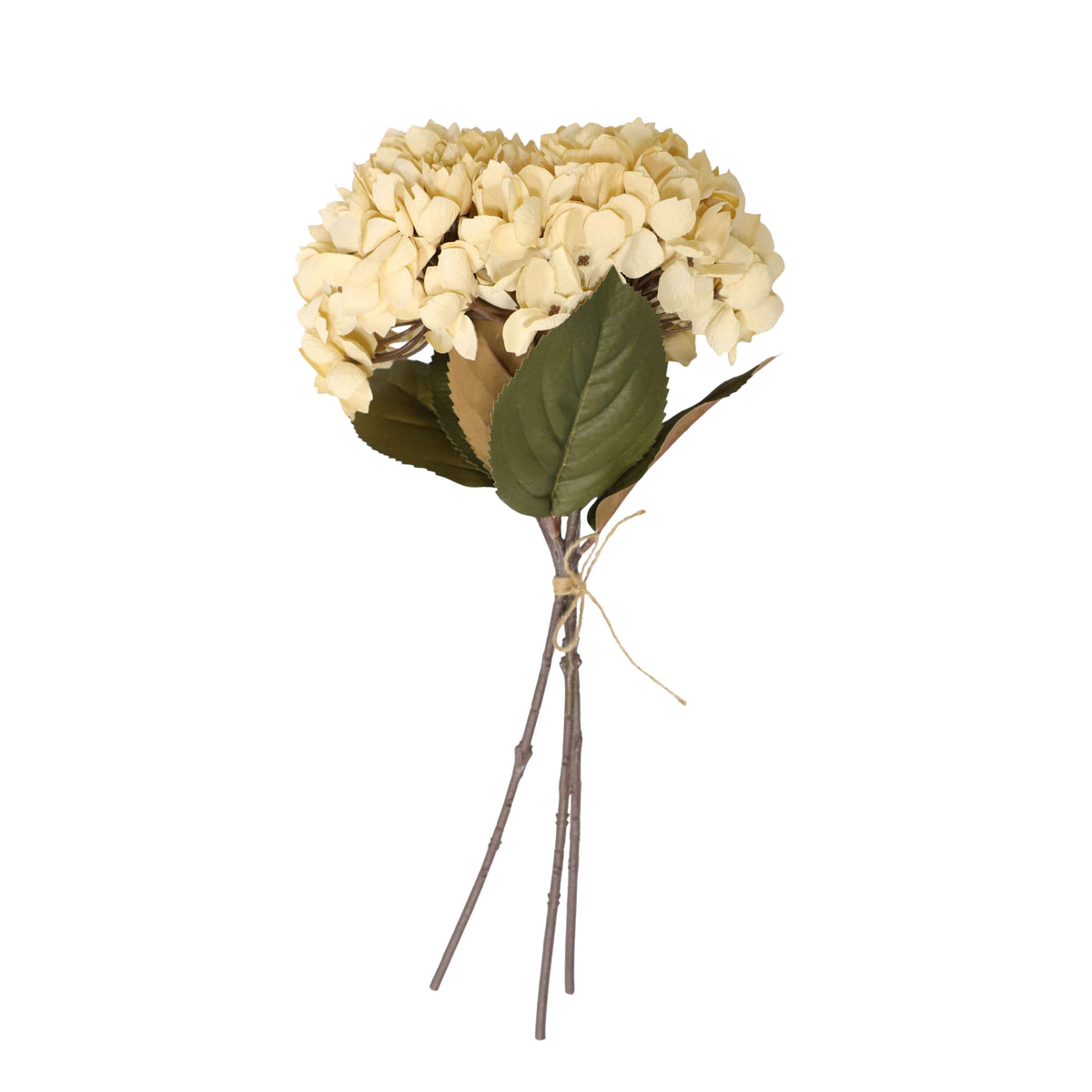 My Texas House Fall Faux Hydrangea Bundle, Cream, 20"
