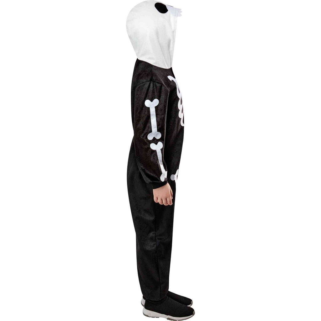 Skeleton Jumpsuit Halloween Costume for Children, Boys' Size S (6/8), by Way to Celebrate