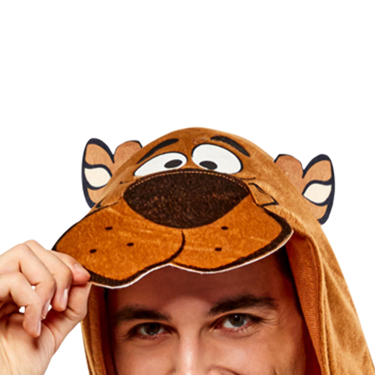 Scooby Doo Halloween Costume for Adults, Men's Size L (36/38), by Rubies