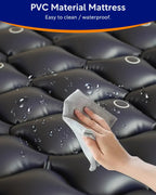 VOCIC Alternating Air Pressure Mattress Pad, Blue, 89"X38"X3", Vinyl - S34