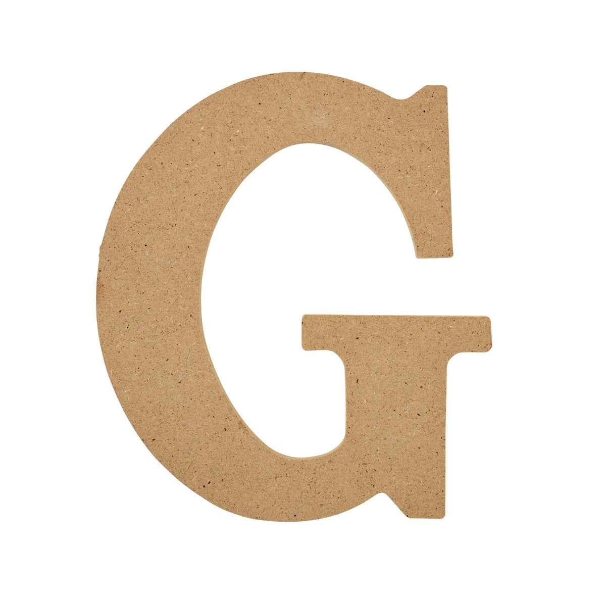 Plaid Unfinished Wood MDF 5" Letter for DIY Arts and Crafts