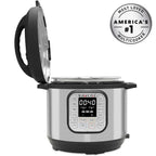 Instant Pot Duo Electric Pressure Cooker, 8 qt, Stainless Steel