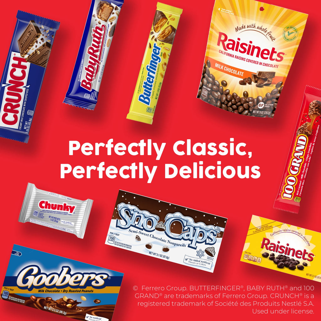 Butterfinger, CRUNCH, Baby Ruth & More Halloween Candy Chocolate-y, 36.9 oz
