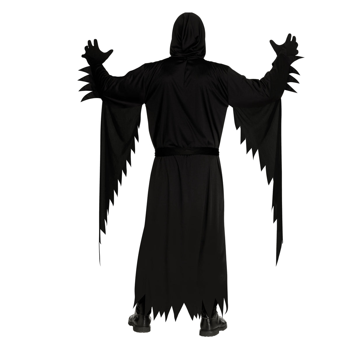 Scream Aged Ghost Face Halloween Costume for Adults, 3-Piece, Men's Size M-XL (32-42), by Fun World
