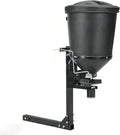 UTV Broadcast Spreader, 150 lb Capacity, Black - UTVS16