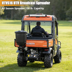 UTV Broadcast Spreader, 150 lb Capacity, Black - UTVS16