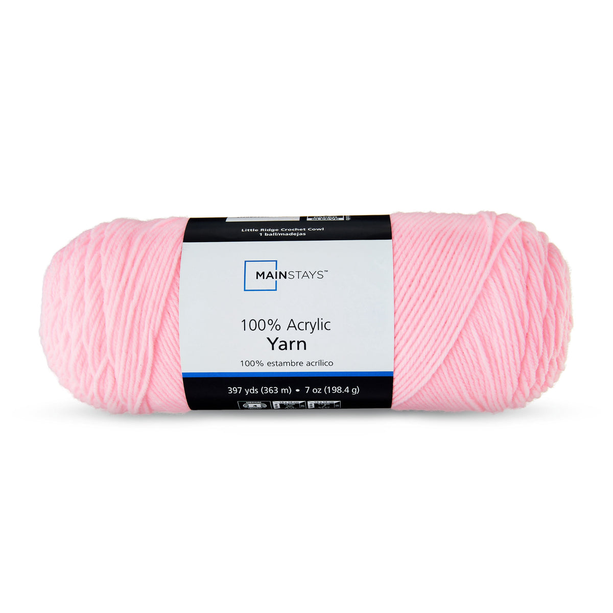 Mainstays Medium 4 Acrylic Yarn, 7 oz, 397 Yards