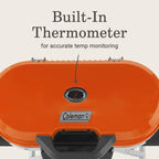 RoadTrip 285 Portable Stand-Up Propane Grill - 3 Adjustable Burners