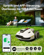 Mammotion YUKA Mini 500H Robotic Lawn Mower, 0.12 Acre, White - 500H