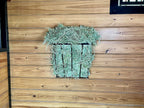 Dutch Ranch Steel Wall Hay Rack, Black, 18.5 in Long