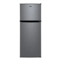 Galanz 4.6 Cu Ft Two Door Mini Refrigerator With Freezer, Stainless Steel - GL46TS5E