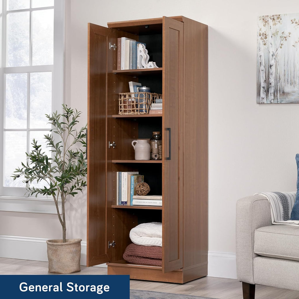 Sauder HomePlus Storage Cabinet Pantry, Sienna Oak Finish