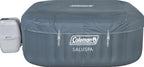 Coleman 4 To 6 Person Square Inflatable Hot Tub With 114 AirJets, Gray - 15442
