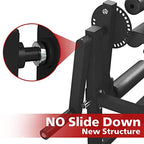 GMWD Leg Extension And Curl Machine - Adjustable Leg Exercise Bench
