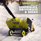 RYOBI 40V 12" Wheeled Snow Shovel Kit