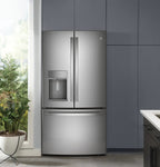 GE Profile Series 27.7 Cu. Ft. Fingerprint Resistant French-Door Refrigerator With Hands-Free AutoFill
