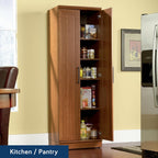 Sauder HomePlus Storage Cabinet Pantry, Sienna Oak Finish