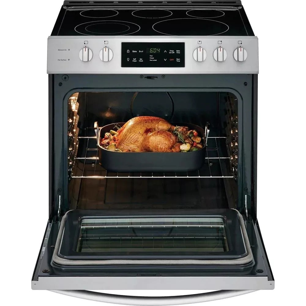 30 in. 5.0 cu. ft. Single Oven Electric Range - Stainless Steel